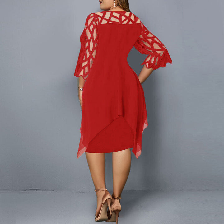 Isabella – Stylish Plus Size Midi Dress