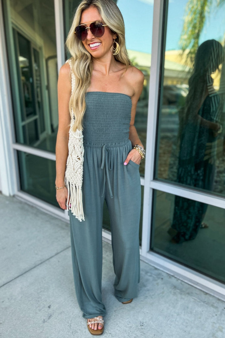 Stylish Off-Shoulder Jumpsuit