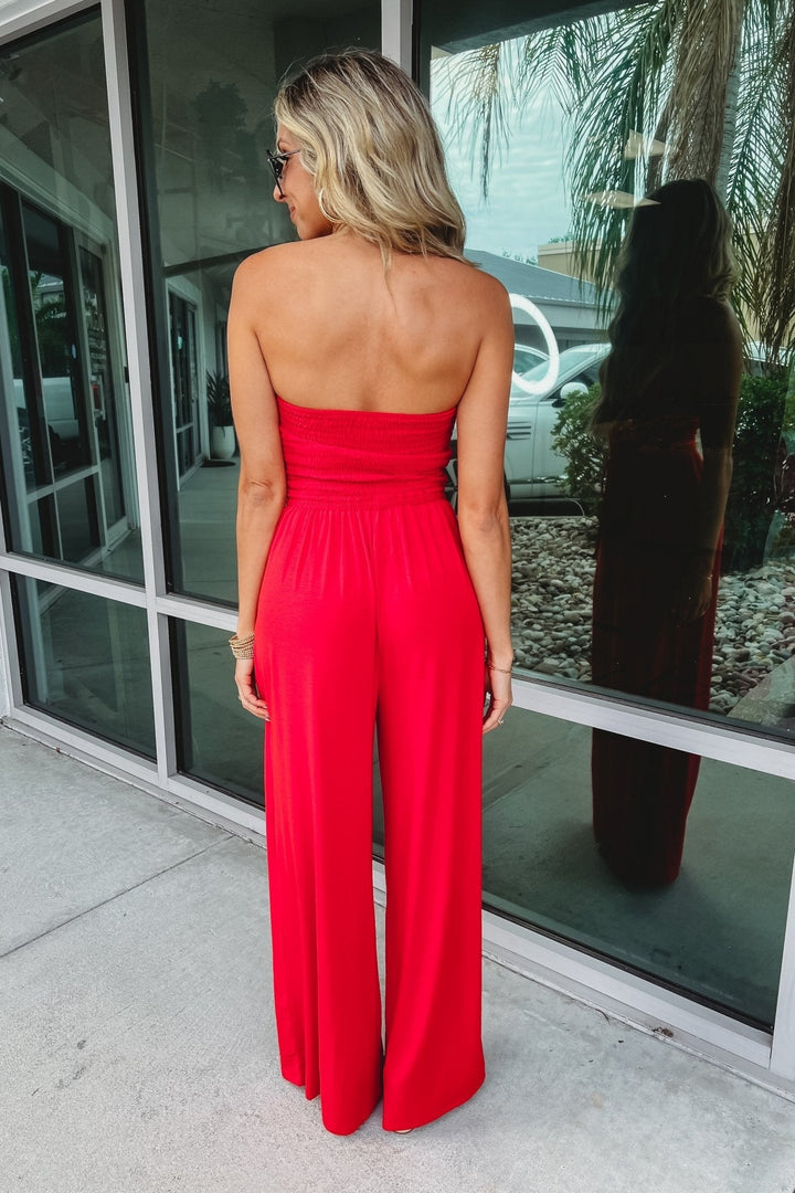 Stylish Off-Shoulder Jumpsuit