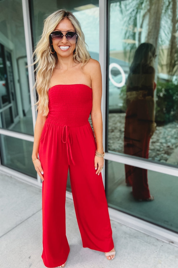 Stylish Off-Shoulder Jumpsuit