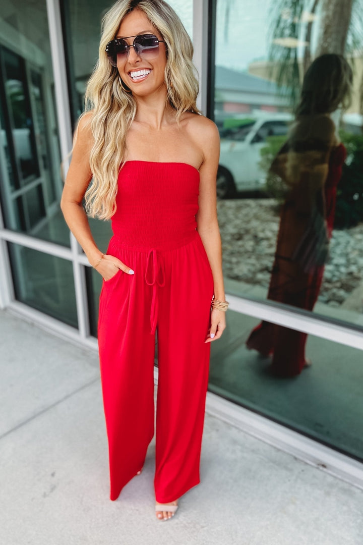 Stylish Off-Shoulder Jumpsuit