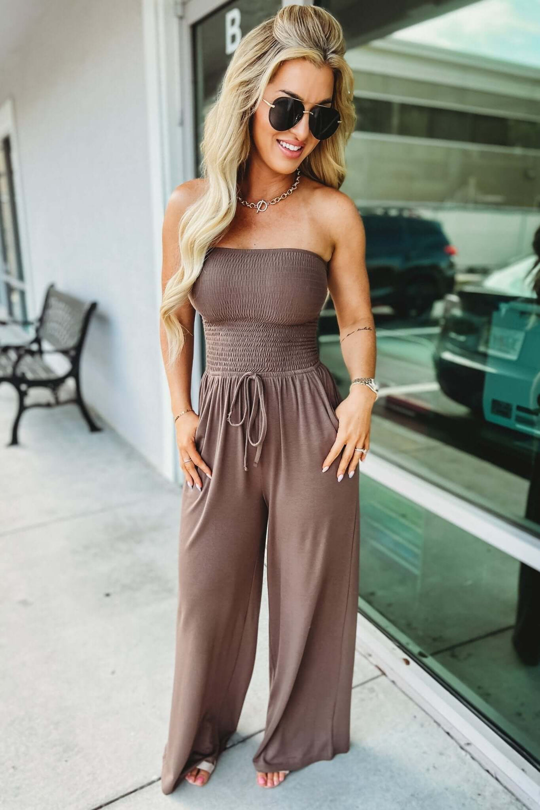 Stylish Off-Shoulder Jumpsuit