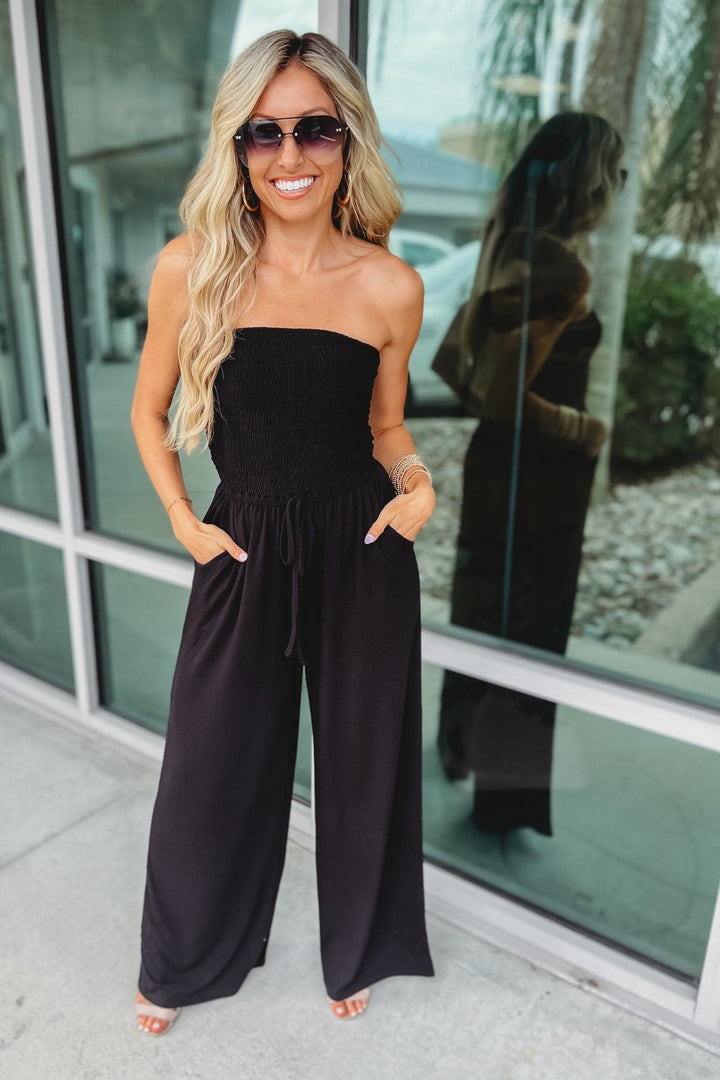 Stylish Off-Shoulder Jumpsuit