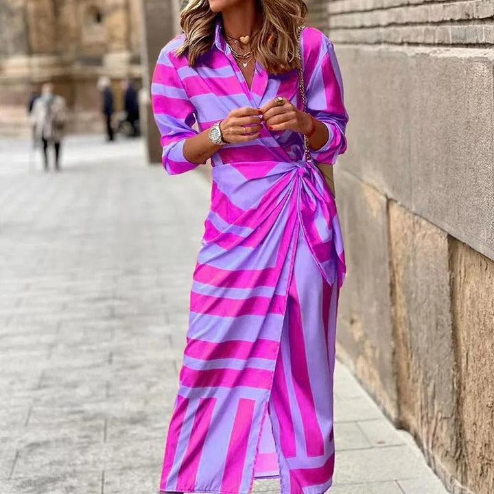Vera – Printed Midi Dress