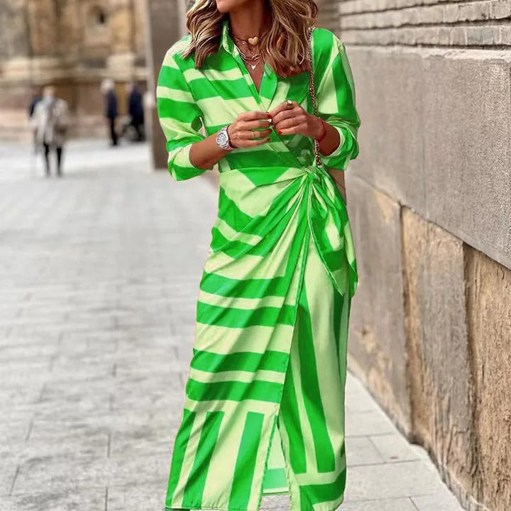 Vera – Printed Midi Dress