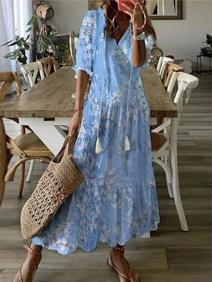 Esmie™ - Boho Chic Tummy-Control Dress