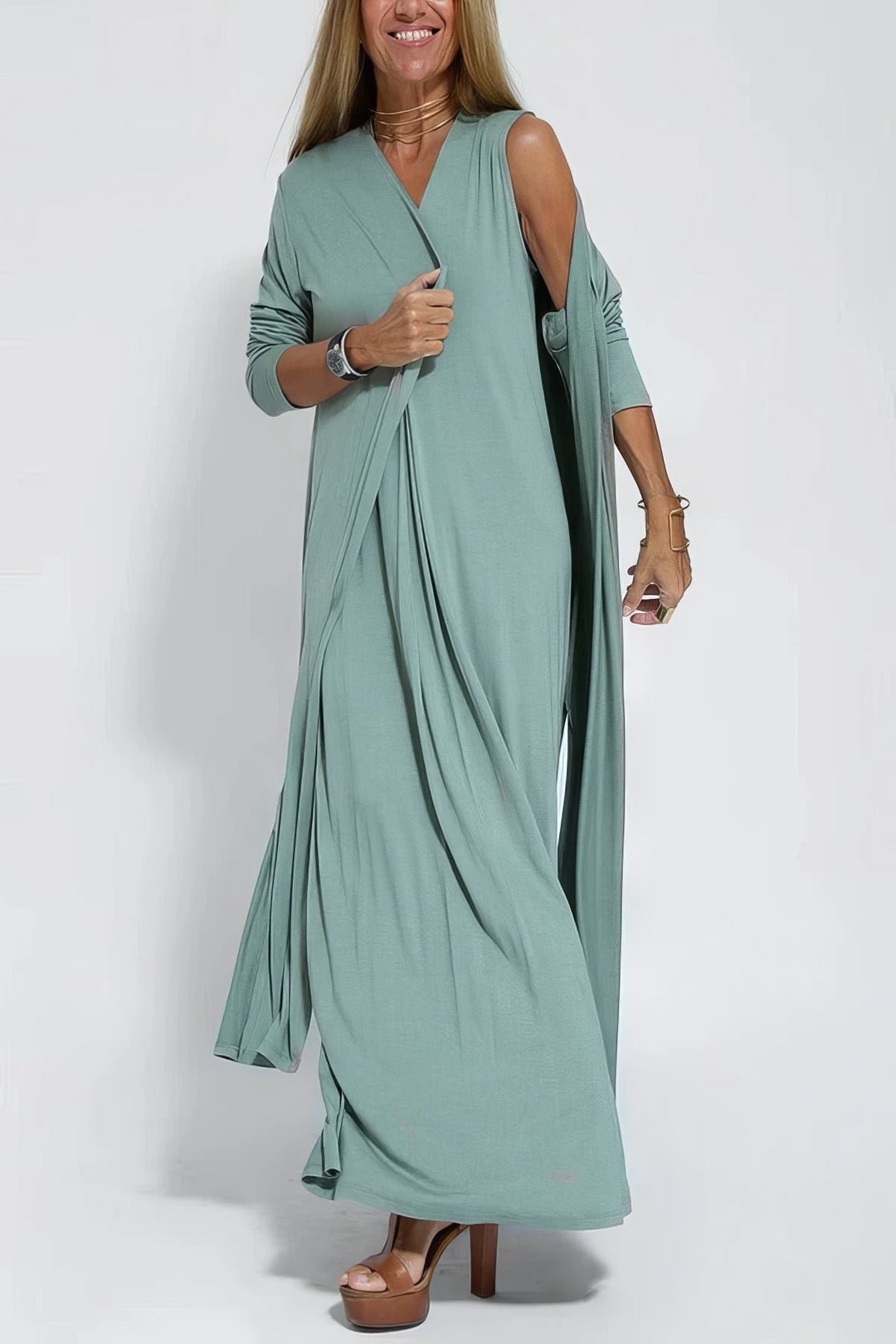 Natalia™ | Elegant Maxi Dress